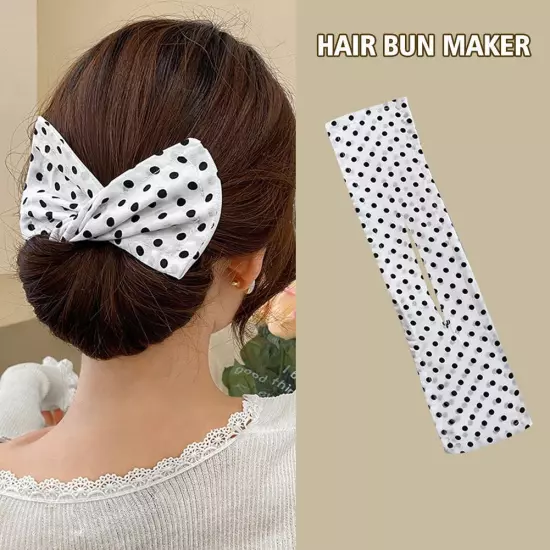 1xHair Bun Maker Hair Styling Tool Hair Twist Maker Girl Women Hair Accessories