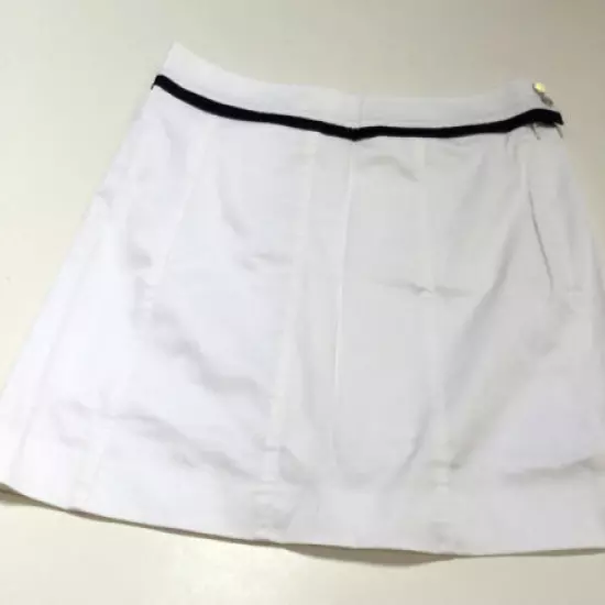 Ralph Lauren Golf Women's White Cotton Skirt Size 8