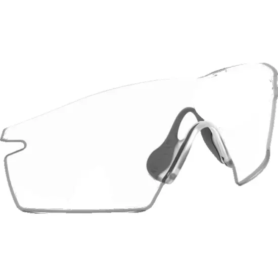 crystal clear shooting lenses for oakley m frame strike with nose clip pad