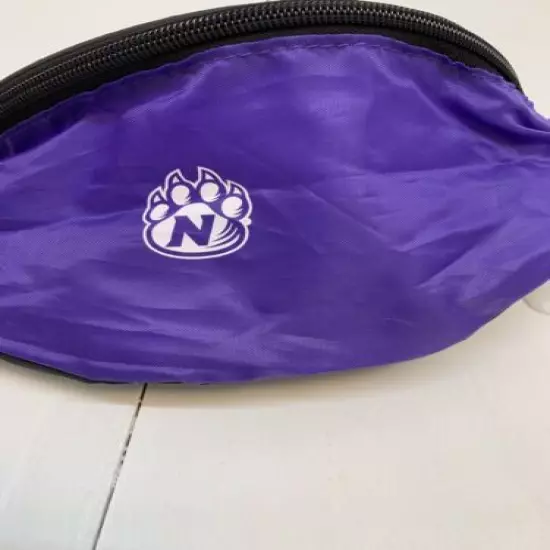 Hit Fanny Pack Unisex Northwestern Missouri Purple Zip Up Adjustable