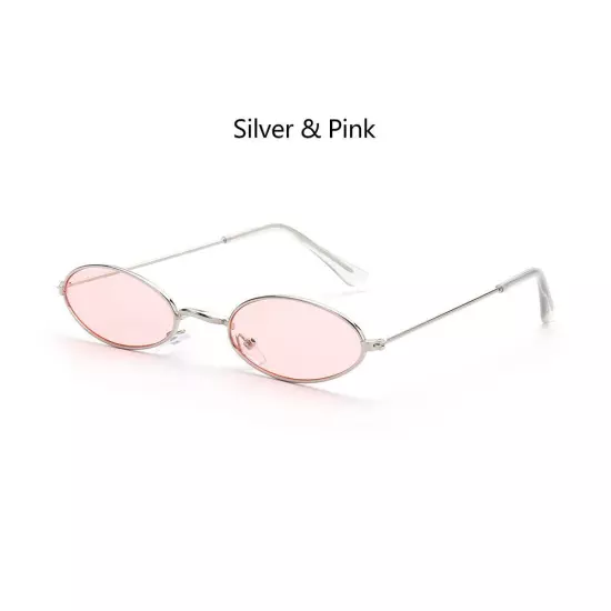 Small Frame Accessories Oval Sunglasses Vintage Shades Sun Glasses Eyeglasses