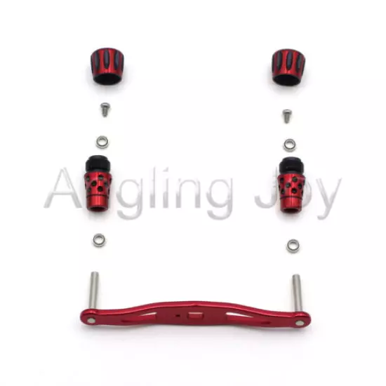 Red Fishing Reel Handle for Daiwa Abu Garcia Baitcasting Reel Repair Grip