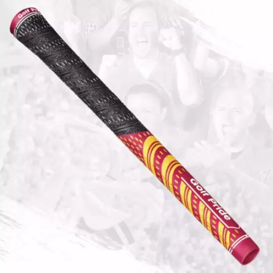 Golf Pride MCC Teams Midsize Grips - RED/YELLOW Team Color