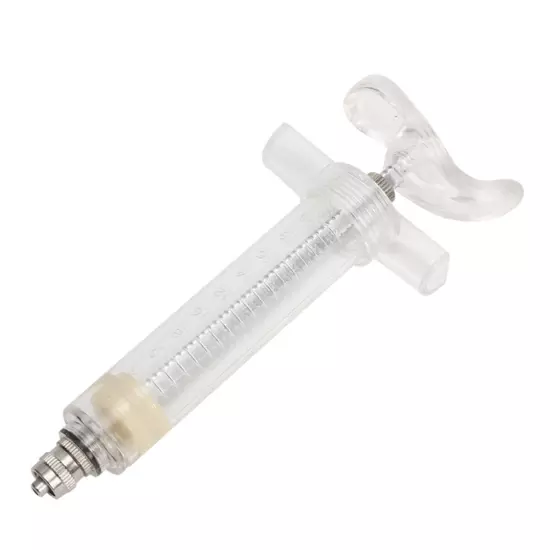 Veterinary Crop Feeding Kit - 6Pcs curved gavage tubes & 1Pc Syringe