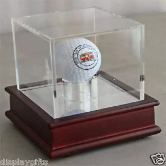 DisplayGifts™ Golf Ball Holder Display Case, Great Gift, GB13-CH