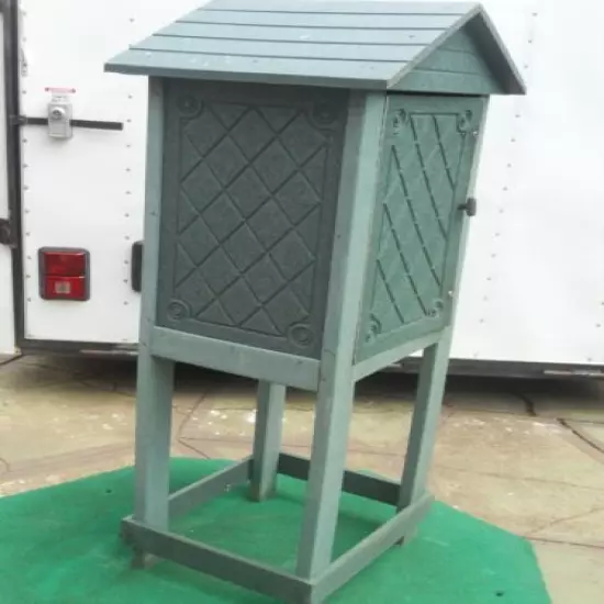 GOLF CANOPY WATER COOLER HOUSE (for the golfer who has it all )