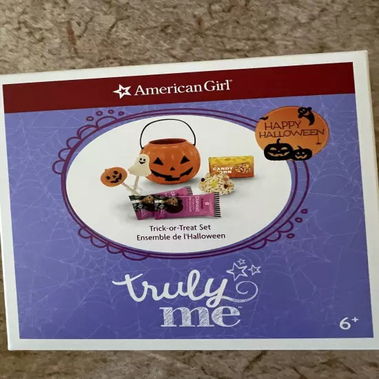 American Girl Truly Me JLY Today Trick-or-Treat Set Accessories NIB Retired