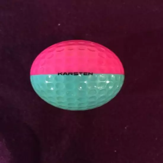 Mint Never Used Ping #3 Eye Karsten Two Color Candy Pink Golf Ball Rare Unplayed