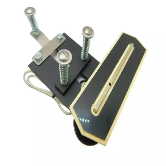 Charlie Christian Style Neck Pickup with mounting plate for Hollowbody Guitar