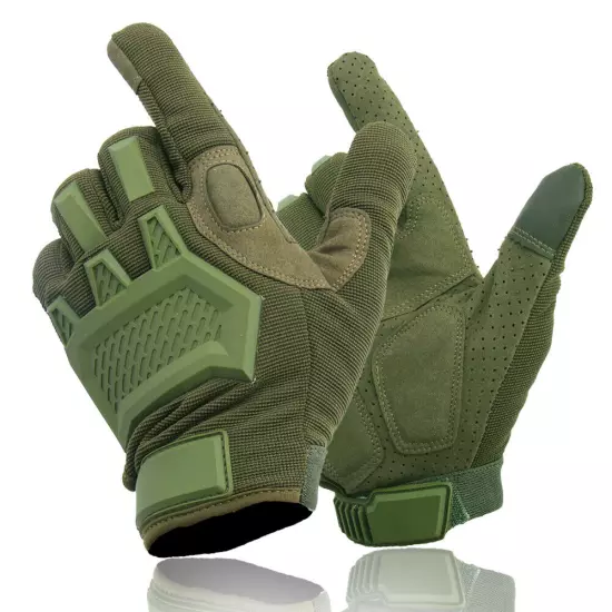 Full Finger Tactical Protective Gloves Touch Screen Work Army Military Hunting