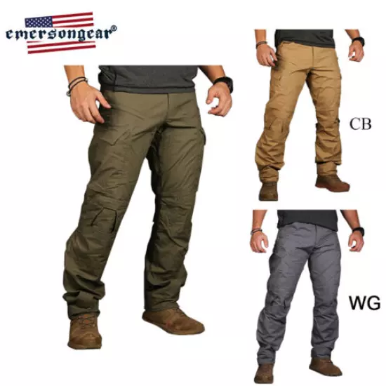 Emerson Mens E4 Tactical Pants Combat Duty Military Trousers Cargo Hiking Travel