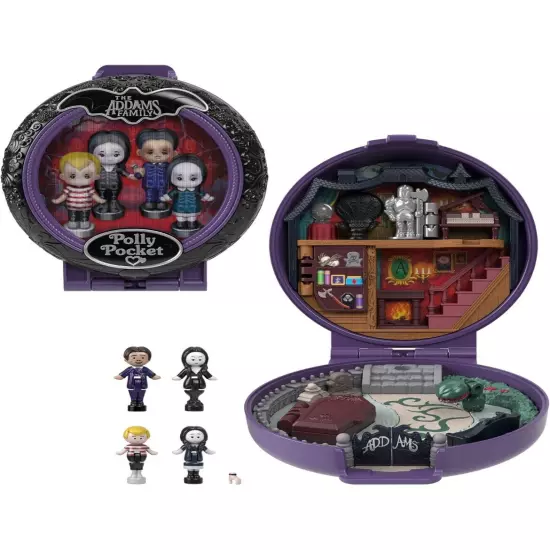 MATTEL Collectors Polly Pocket The Addams Family - Brand New - Fast Shipping