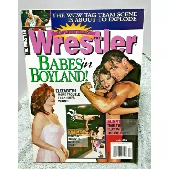 The Wrestler Special Edition July 1996 Magazine Babes Miss Elizabeth Sunny