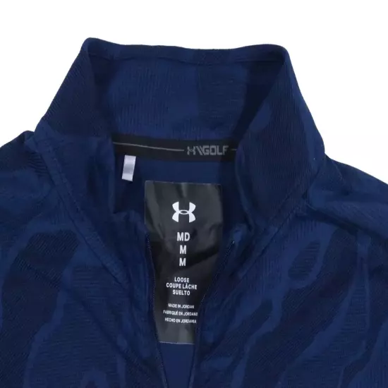 UNDER ARMOUR VANISH DIVERGE THE HONDA CLASSIC MEDIUM 1/4 ZIP MOCK PULLOVER