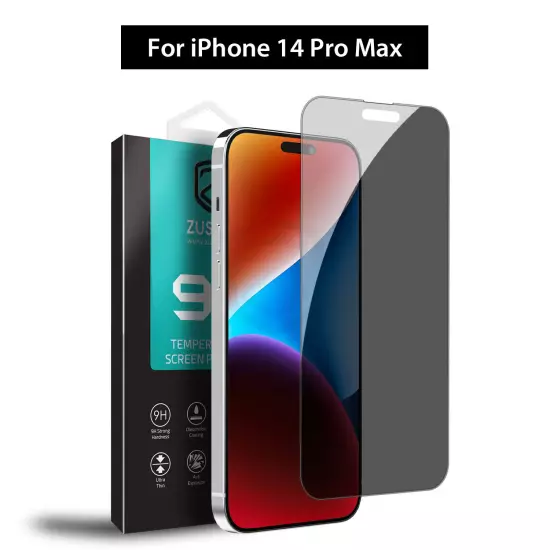 For iPhone 16 15 14 13 12 11 Pro Max XR X 8 Plus Privacy Glass Screen Protector