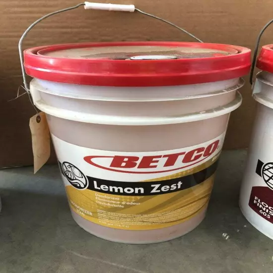 BETCO Lemon Zest 226 Deodorizer ; 5 Gallon Bucket