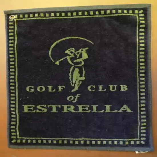 GOLF CLUB of ESTRELLA Goodyear AZ Caddy Golf Towel