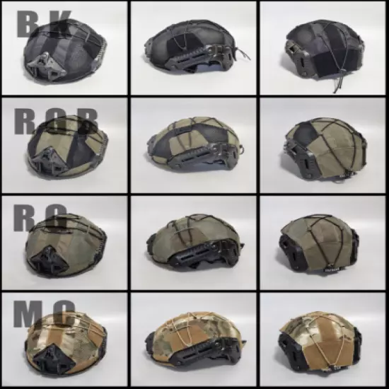 Tactical hunting protective outerwear helmet cover for MTEK TMC FMA