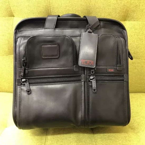 273 Tumi Leather Business Bag