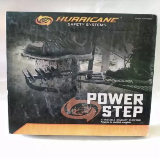 New in box Hurricane Power Step For Tree Stands. 