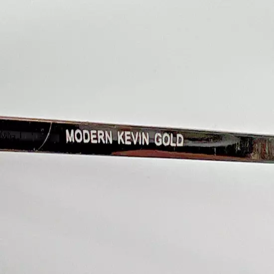 Modern Kevin Gold Pilot Metal Eyeglasses / Sunglasses 54-18-135 - FRAMES ONLY