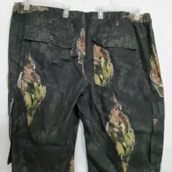 MENS NWT & NWOT MOSSY OAK CAMO CARGO PANTS SIZE 48/50