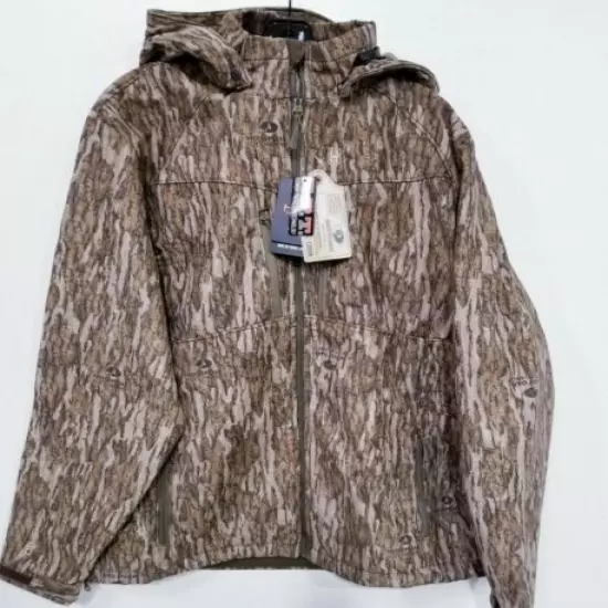 HeyBo Outdoors Mossy Oak Renegade Softshell Jacket - Bottomland - Sz Med