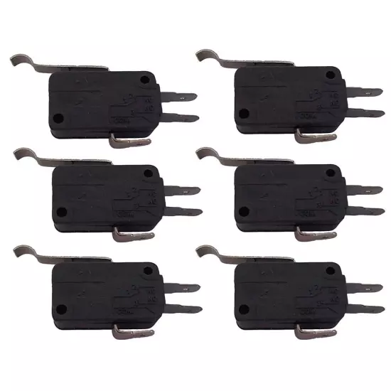 Set of (6) 3 Prong Micro Switch fits Club Car Golf Cart 1014807 1014805