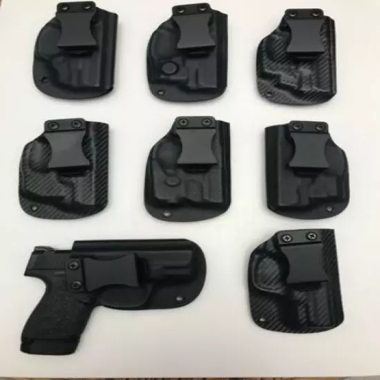 M&P Shield 9/40 Kydex IWB Holster LaserMax Crimson Trace Viridian ECR Arma Laser