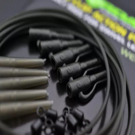 Korda Fishing Lead Clip Action Pack - Inc Clips, Swivels, Tail Rubbers & Tubing