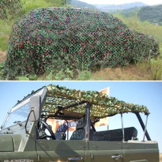 Military Camouflage Net Hunting Camping Blue Camo Army Shooting Hide Cover Net