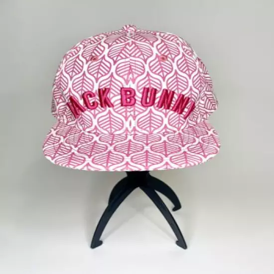 Jack Bunny Pearly Gates Cap Pink Print One Size Fits Most.