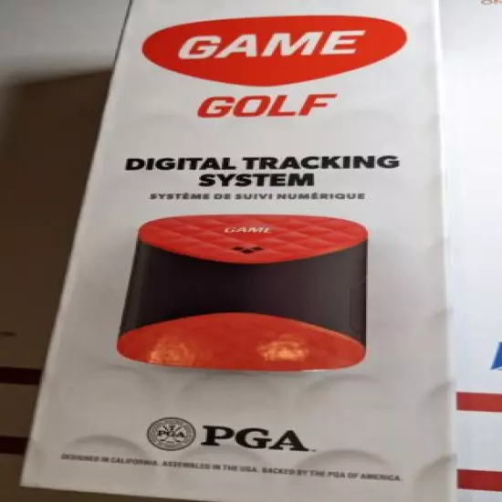 Game Golf Live GPS Shot Digital Tracking System Blue Tooth Enabled INCOMPLETE 