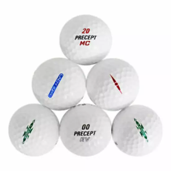 96 Precept Mix Near Mint Quality Used Golf Balls AAAA *Free Shipping!*