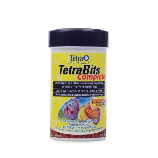 Tetra bits Complete Nutrient Tropical & Discus Fish Food Pellet Sink Slowly 30gr