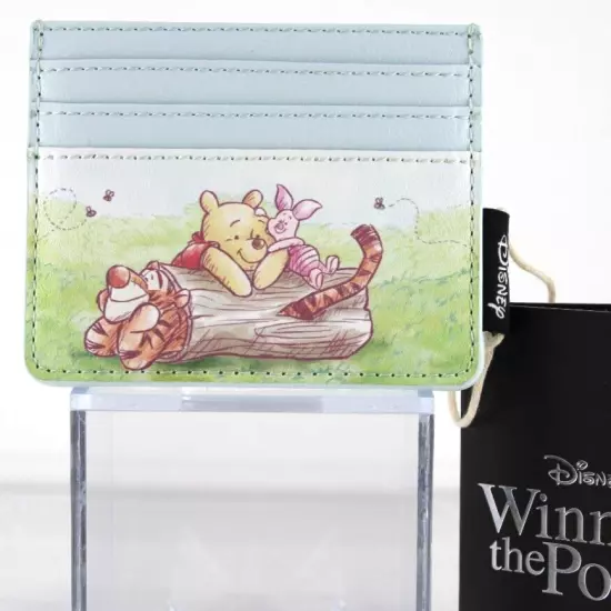 Loungefly Winnie The Pooh Tigger In Log Cardholder Eeyore Faux Leather New 2024