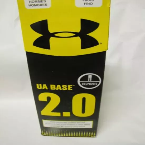 Under Armour Men's UA ColdGear Base 2.0 Bottom Baselayer Leggings, Black 2XL