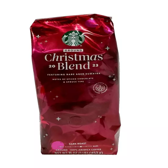 Starbucks Christmas Blend 2 Bags 2 LBs Total 2023 Blend Whole Bean 2024 Coffee