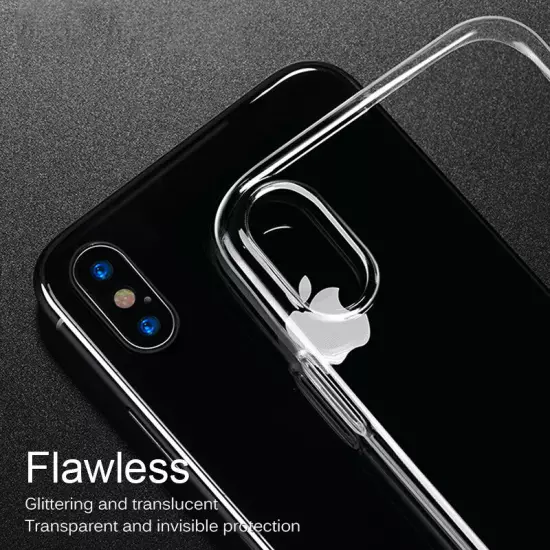 Wholesale Bulk For iPhone 16 15 14 13 12 11 8 SE 7 Case Lot Clear Silicone Cover