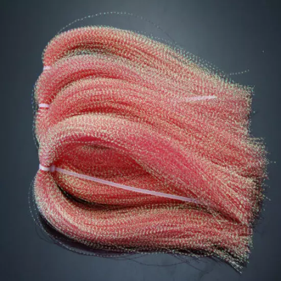 Dyed-Pearl Flashabou Accent Fly Tying Materials ,Available In 8 Colors