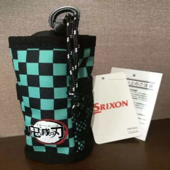 SRIXON Demon Slayer Golf Ball Pouch Tee Case Tanjiro Kamado Kimetsu no Yaiba NEW