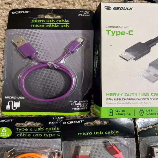 Set Of Micro USB Cables