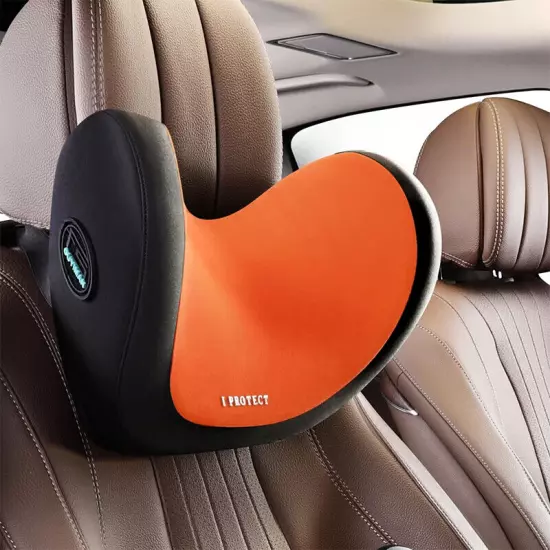 Car Lumbar Support Headrest Neck Pillow Support Soft Neck Cushion Back Support