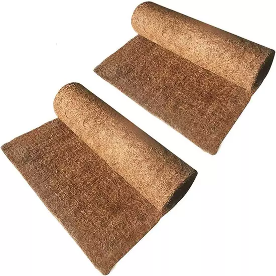 Reptile Carpet Natural Coconut Fiber Tortoise Carpet Mat for Pet Terrarium Liner