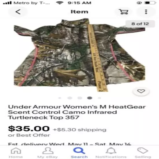 Under Armour Realtree xtra Womens Turtleneck M