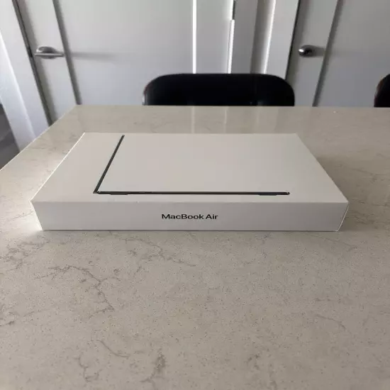 Brand New Apple MacBook Air 13 inch A3113 MRXV3LL/A EMPTY BOX ONLY M3 Midnight