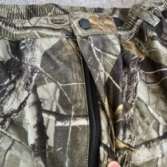 Remington Hunting Pants Size 2XL Elastic Waist Hardwoods Camo.