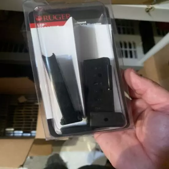 2-Pack Ruger 90333 6 Round Magazine for LCP 380 ACP NO SLIDE LOCK Gen1 gen2