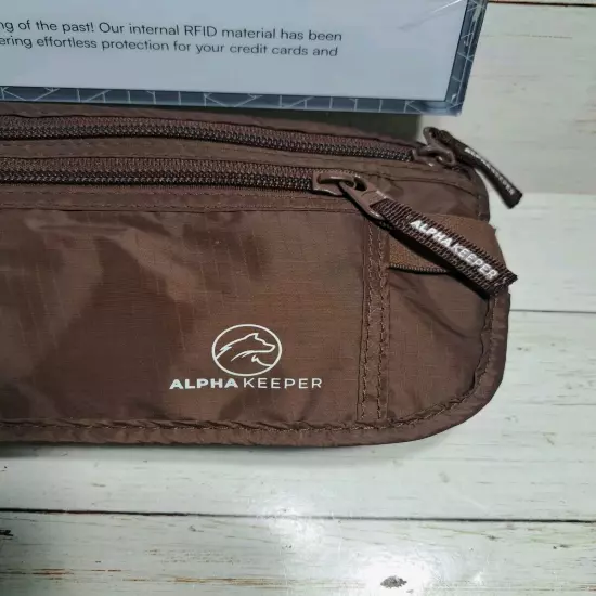 Money belt for travel RFID slim passport holder men/women travel wallet hidden