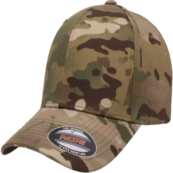 FLEXFIT Classic ORIGINAL 6-Panel Fitted Baseball Cap HAT S/M & L/XL All Colors